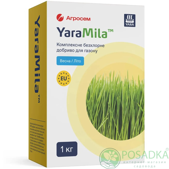 картинка Удобрение Yara Mila безхлорное для газона 1 кг 