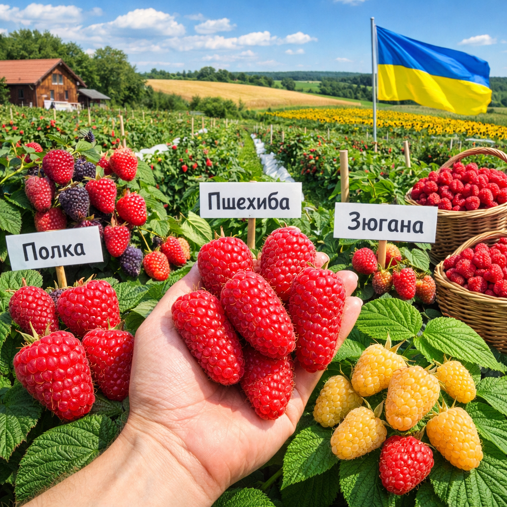 Лучшие сорта ремонтантной и ранней малины: выращивание и урожайность в Украине