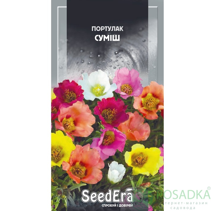 картинка Семена Портулак смесь 0,1 г, Seedera картинка Семена Портулак смесь 0,1 г, Seedera
