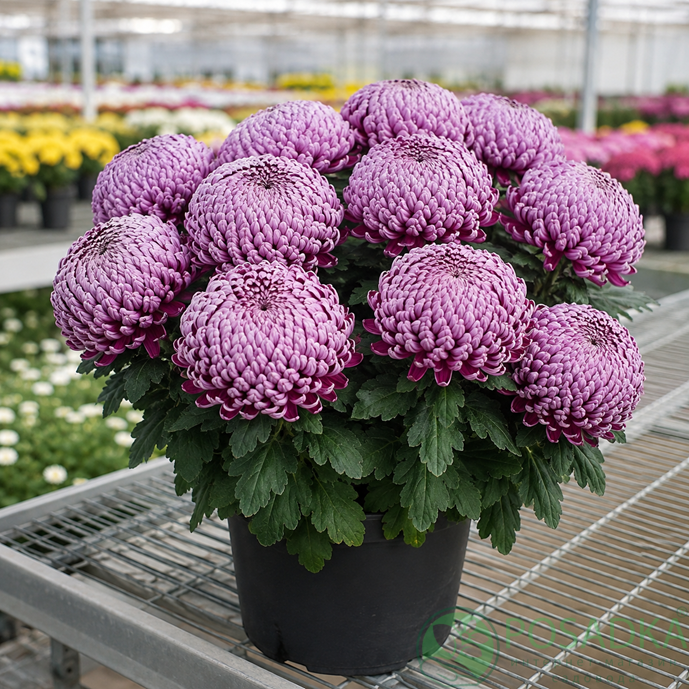 картинка Хризантема крупноцветковая Malabar Violet 
