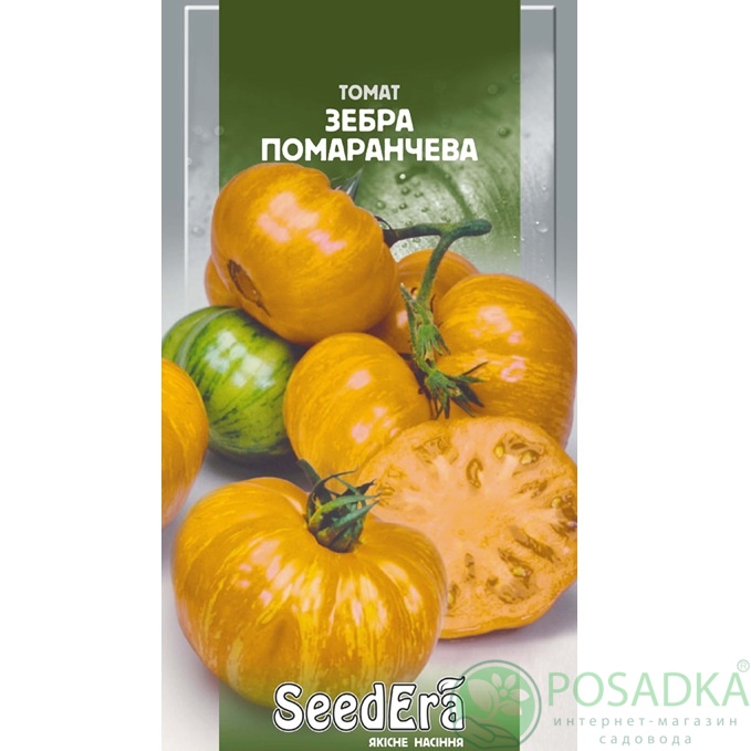 картинка Семена Томат Зебра Оранжевая 0,1 г, Seedera 