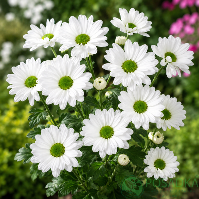 картинка Хризантема веточная Resq White 