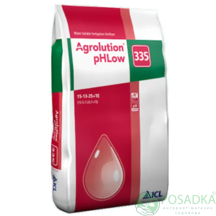 картинка Удобрение Agrolution pHLow 335, 15+13+25+ТЕ 25 кг 