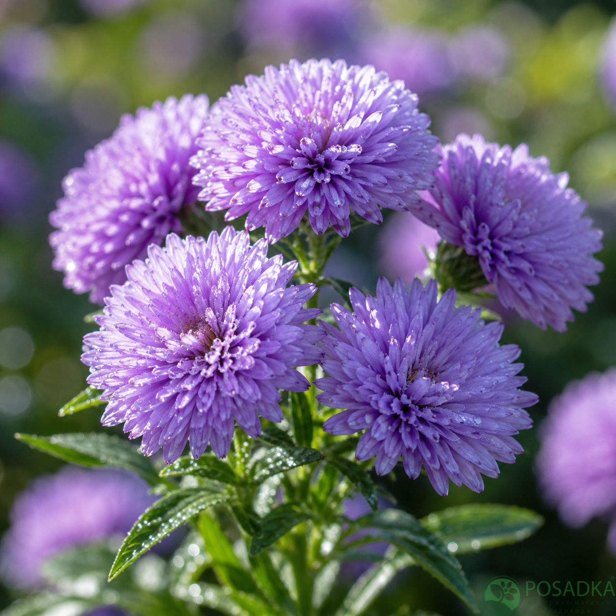 картинка Астра новобельгийская Showmakers Lavender 