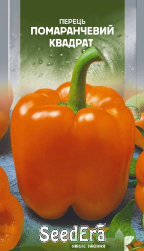 картинка Семена Перец сладкий Оранжевый квадрат, 0.2 г, Seedera 