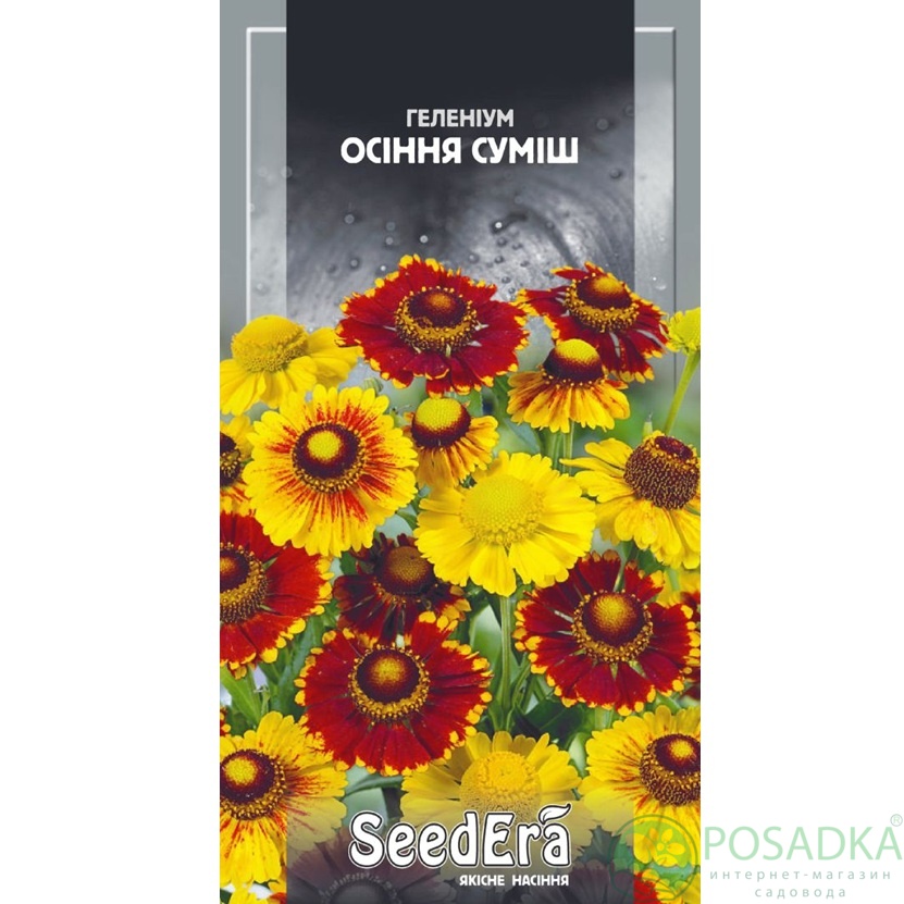 картинка Семена Гелениум осенняя смесь многолетний 0,1 г, Seedera 
