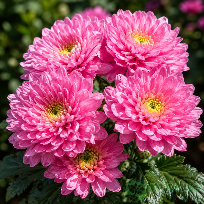 картинка Хризантема кустовая Baltica Pink 
