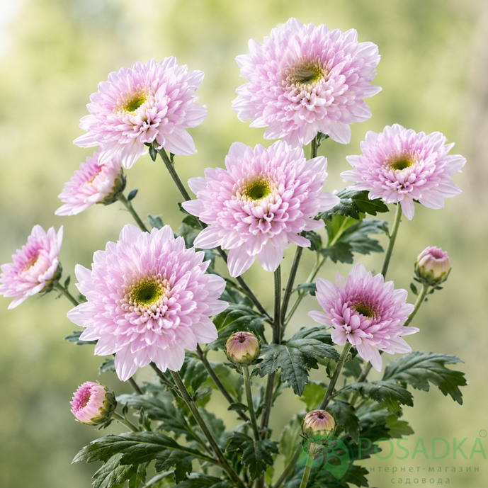 картинка Хризантема веточная Commander Pink 