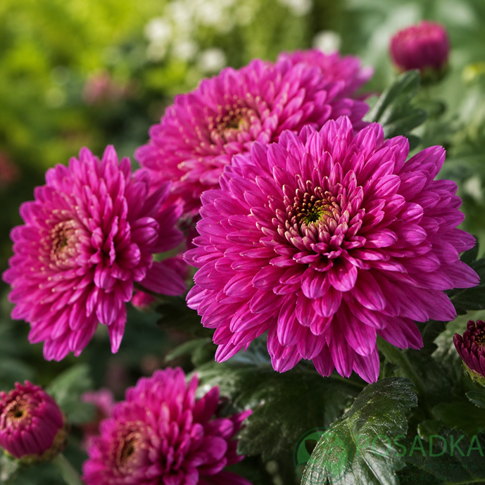 картинка Хризантема веточная Romance Purple 