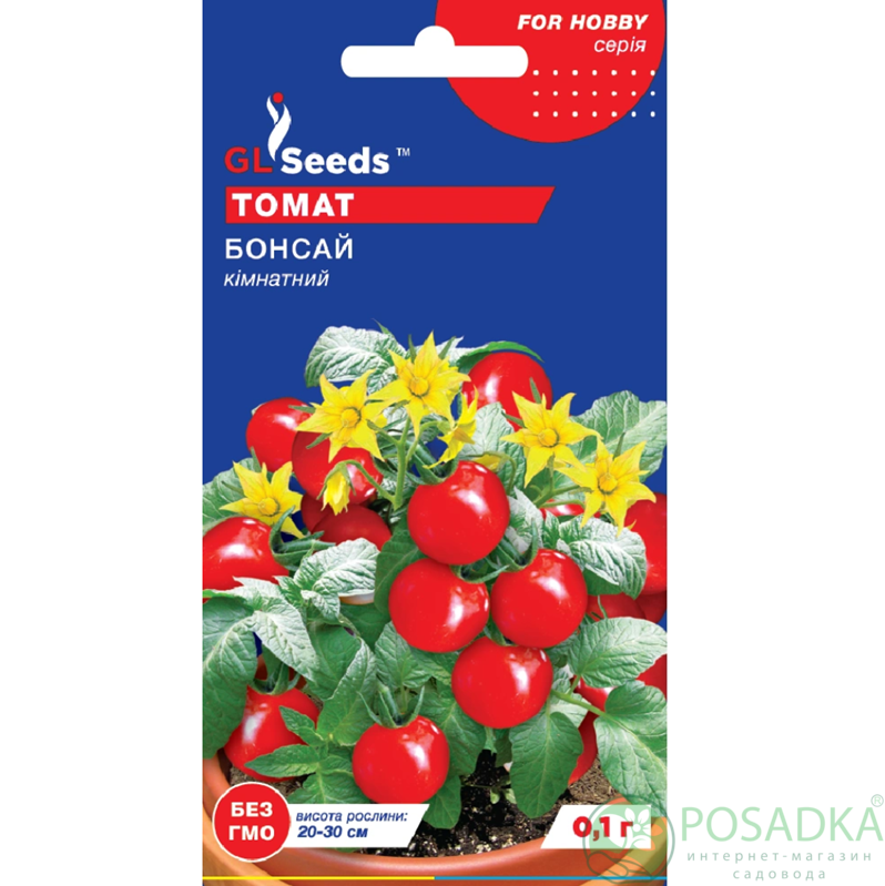 картинка Семена Томат Бонсай черри 0.1г, TM GL Seeds картинка Семена Томат Бонсай черри 0.1г, TM GL Seeds