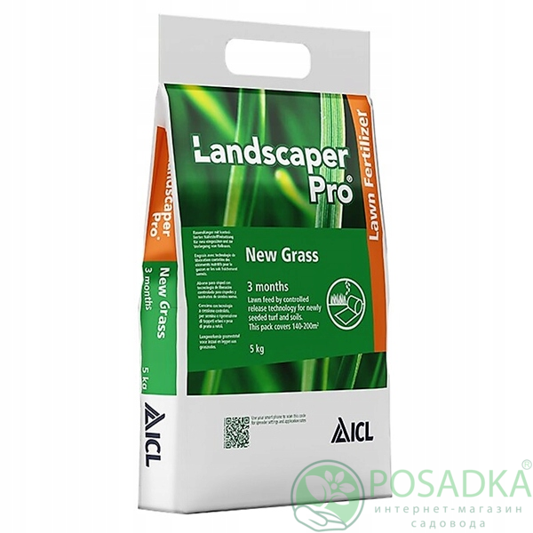 картинка Удобрение Landscaper Pro New Grass 20+20+8 (2 - 3м) 15 кг 