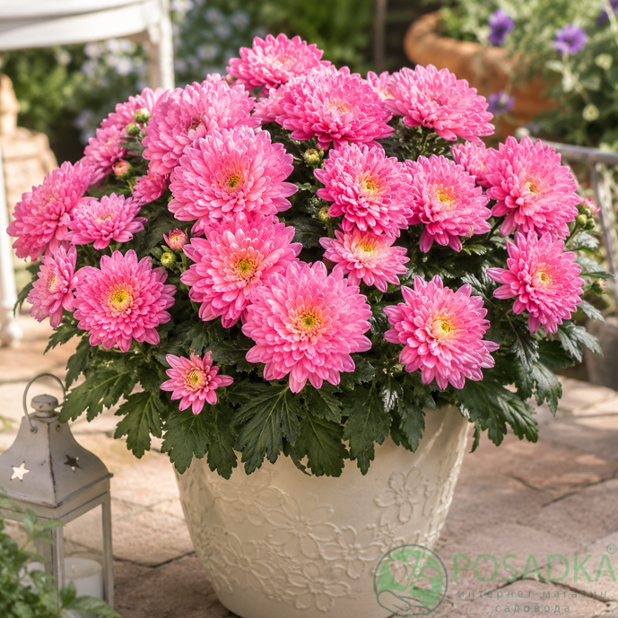 картинка Хризантема кустовая Baltica Pink 