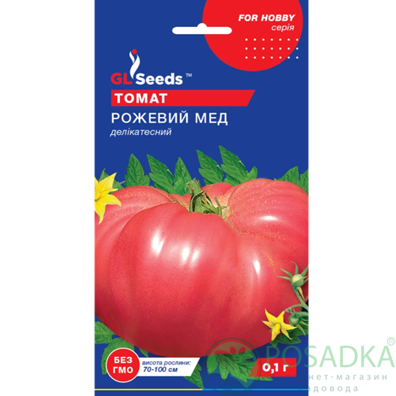 картинка Семена Томат Розовый мед 0.1г, TM GL Seeds картинка Семена Томат Розовый мед 0.1г, TM GL Seeds