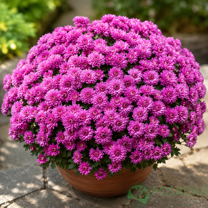 картинка Хризантема мультифлора Brandhill Purple 