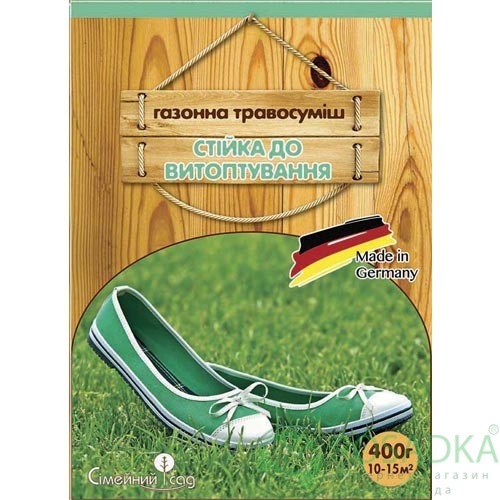 картинка Газонная трава Устойчивая к вытаптыванию 400 гр 
