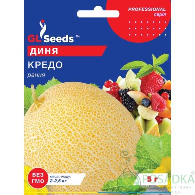 картинка Семена Дыни Кредо 10 г, Professional, TM GL Seeds 