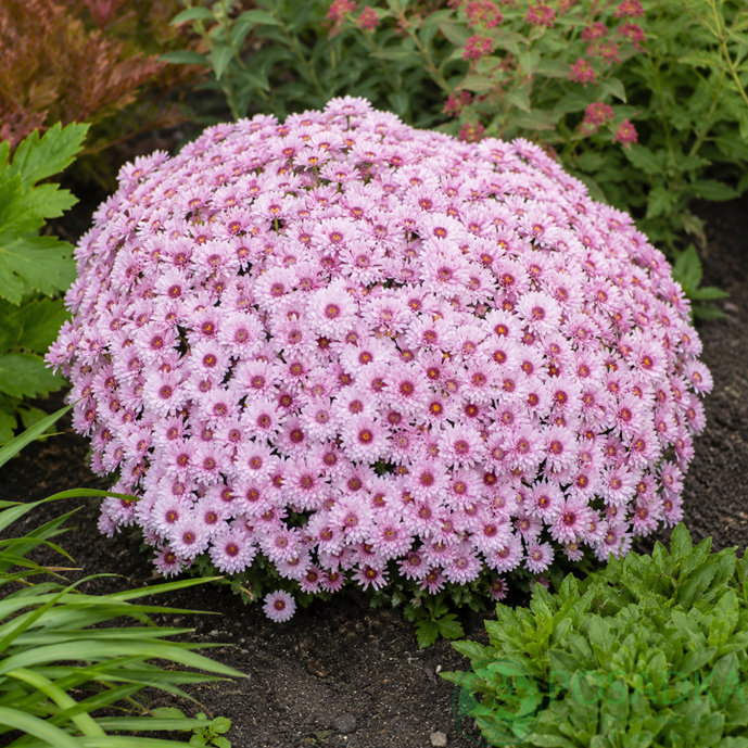 картинка Хризантема мультифлора Podium Pink Bicolor 