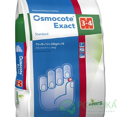 картинка Osmocote Exact High K 12+7+19+Te (3-4М), 25 кг 