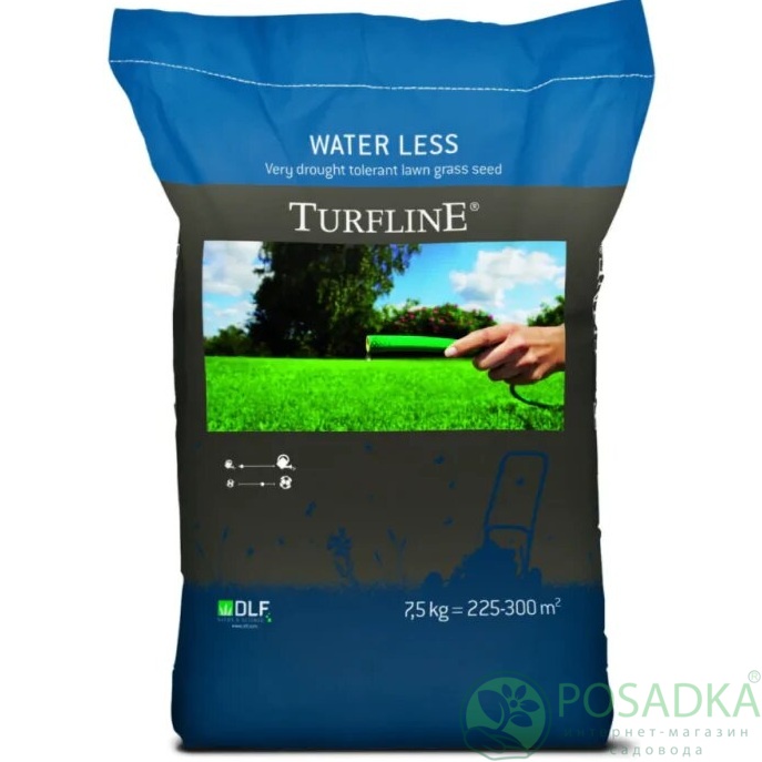 картинка Газонная трава Waterless Turfline 7.5 кг DLF Trifolium (засухоустойчивая) 