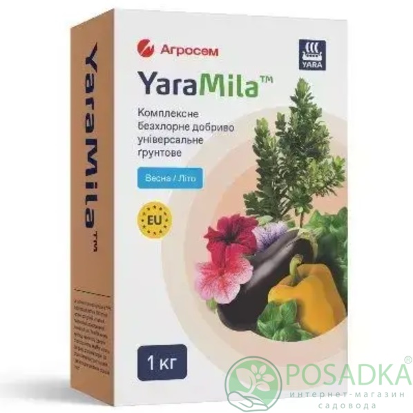 картинка Удобрение универсальное, весна-лето 1 кг, Yara Mila 