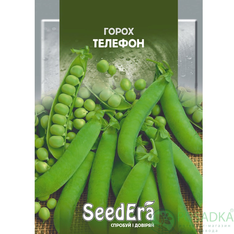 картинка Семена Горох Овощной Телефон 20 г, Seedera 