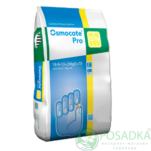картинка Osmocote Pro 18-09-10 +2MgO+Te (12-14М) 25кг 