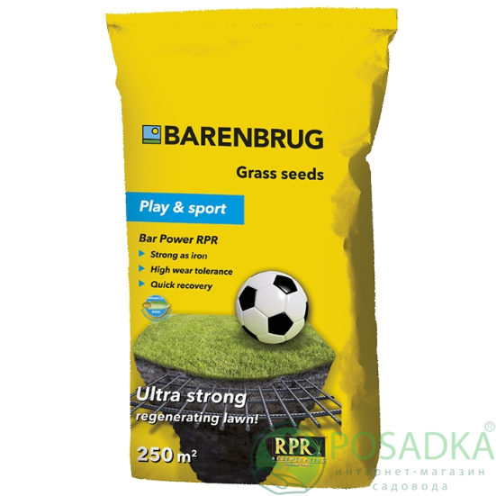 картинка Газонная трава RPR Lawn 5 кг Barenbrug (спортивная) 