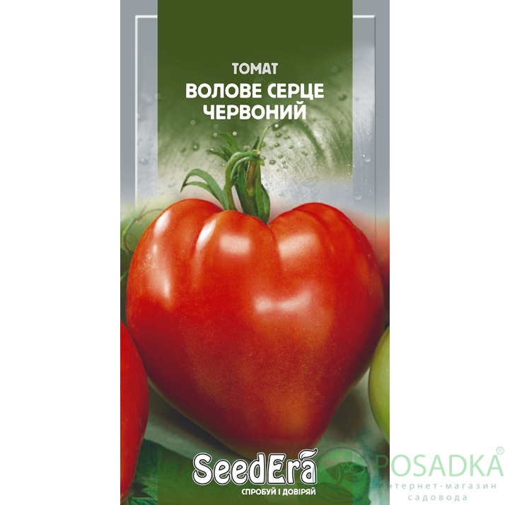 картинка Семена томат Воловье сердце красный 3 г, Seedera 