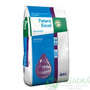 картинка Peters Excel Extra Acidifier 15-14-25+TE, 15кг 