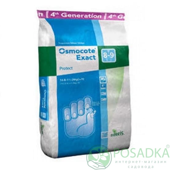 картинка Osmocote Protect 14+8+11+2MgO+Te (8-9М) 500гр 
