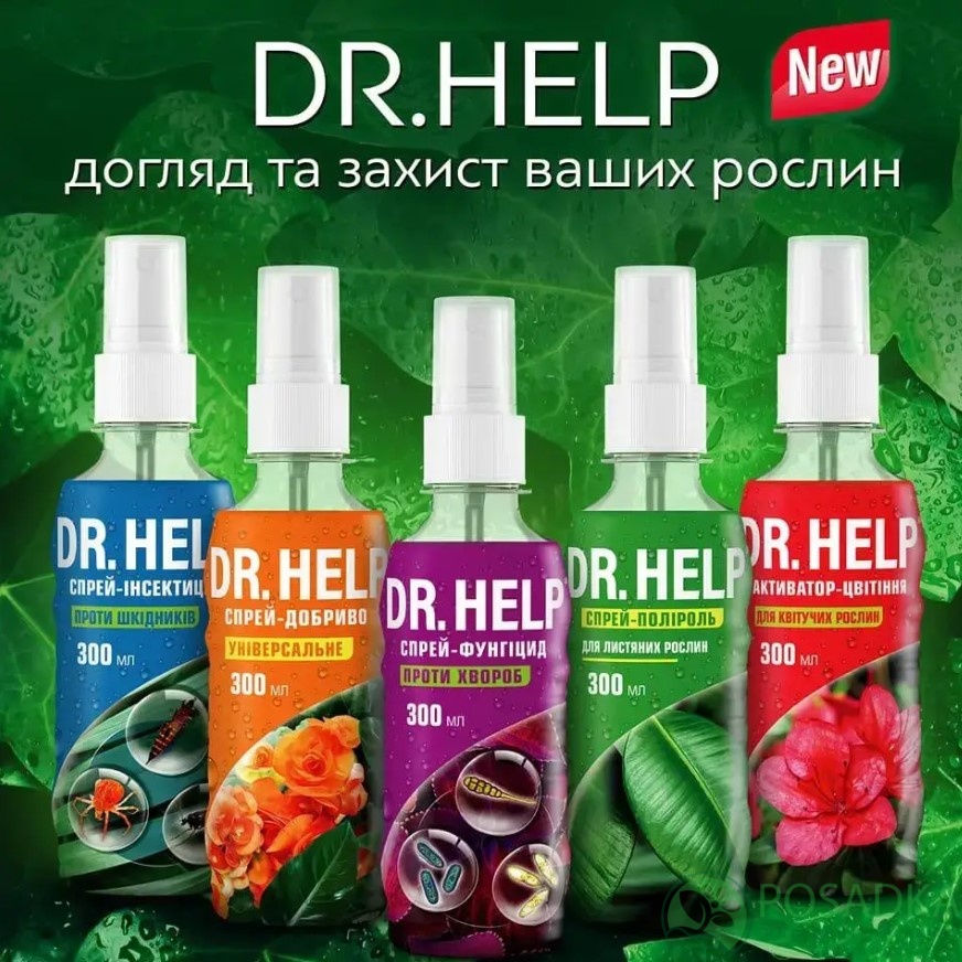 картинка Доктор Хелп (DR.HELP) спрей-полироль, 300 мл 