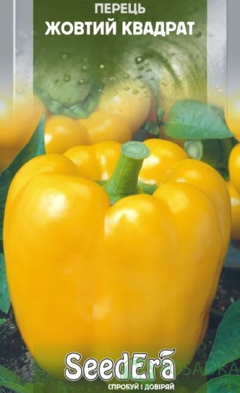 картинка Семена Перец Желтый квадрат 0.2 г, Seedera 