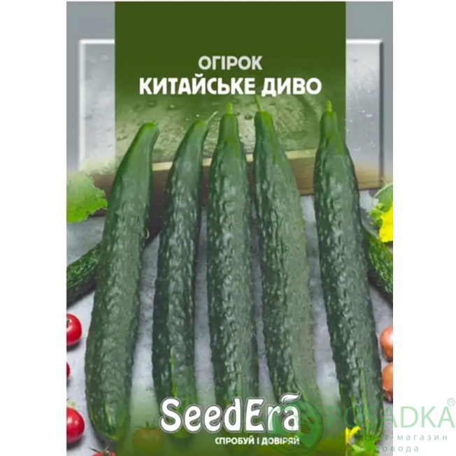 картинка Семена Огурец Китайское чудо 100шт, SeedEra картинка Семена Огурец Китайское чудо 100шт, SeedEra