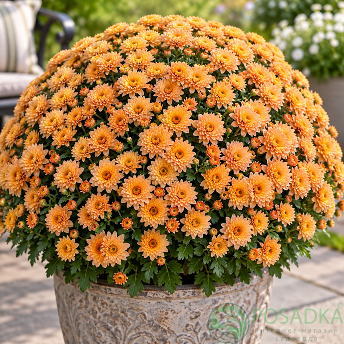картинка Хризантема мультифлора Branfountain Apricot 