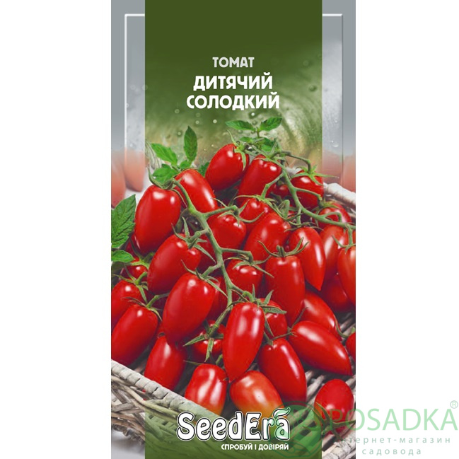 картинка Семена Томат Детский сладкий 0,1 г, Seedera картинка Семена Томат Детский сладкий 0,1 г, Seedera