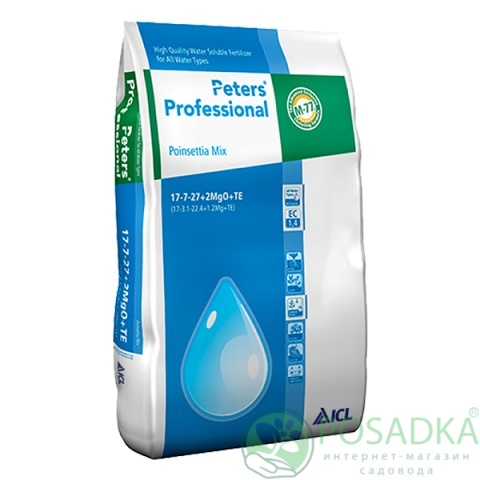 картинка Peters Professional Poinsettia Mix 17-07-27 ICL, 15кг 