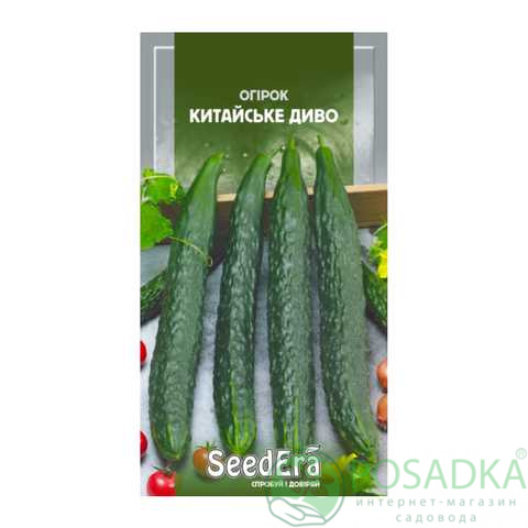 картинка Семена Огурец Китайское чудо 10шт, SeedEra картинка Семена Огурец Китайское чудо 10шт, SeedEra