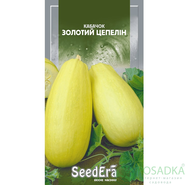 картинка Семена Кабачок Золотой Цеппелин 2 г, Seedera картинка Семена Кабачок Золотой Цеппелин 2 г, Seedera