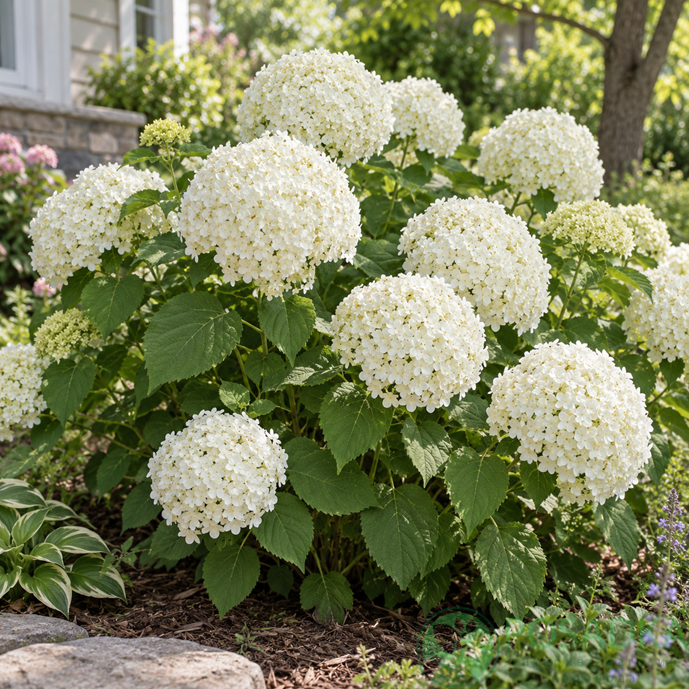 картинка Гортензия древовидная Grandiflora (Грандифлора) 