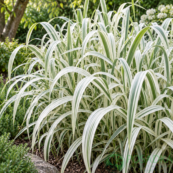 картинка Арундо тростниковый Variegata 