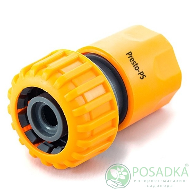 картинка Коннектор Presto-PS для шланга 3/4 дюйма без аквастопа (5819) 