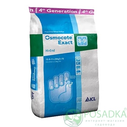 картинка Osmocote Exact Hi End 15-9-12 (8-9) 25кг 