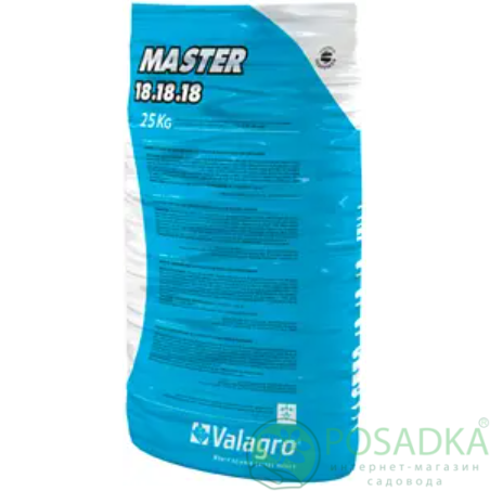 картинка Удобрение Master 18.18.18+3, 1кг, Valagro 