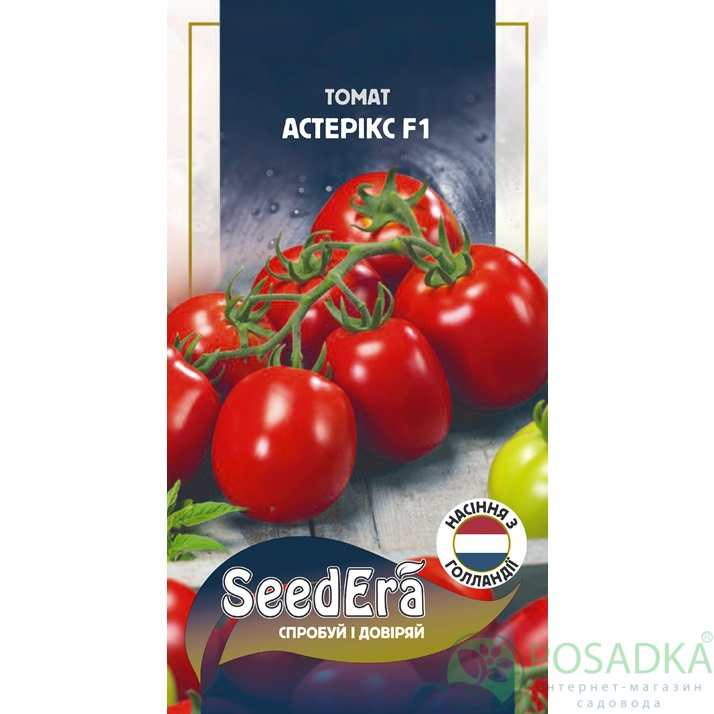 картинка Семена Томат Астерикс F1 20 шт, Seedera Profi картинка Семена Томат Астерикс F1 20 шт, Seedera Profi