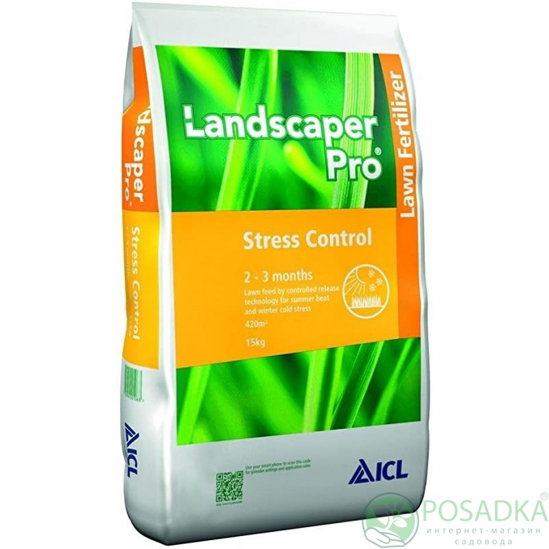 картинка Удобрение Landscaper Pro Stress Control 16+5+22 (2-3м) 15 кг 