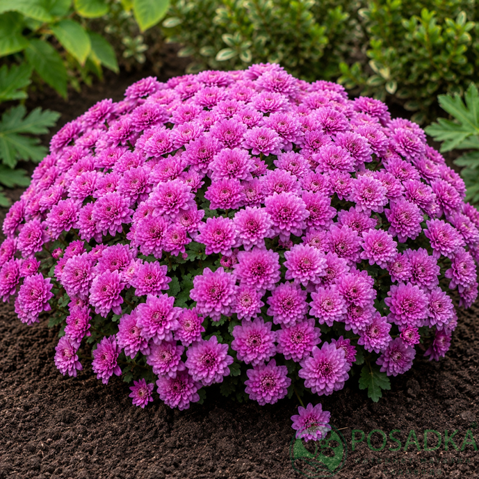 картинка Хризантема мультифлора Brandhill Purple 
