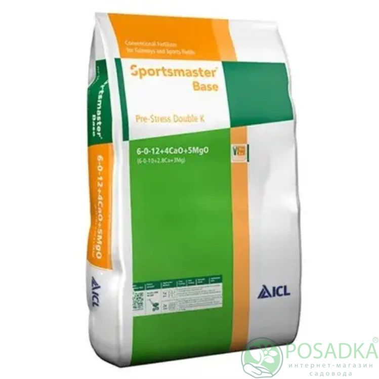 картинка Удобрение Sportsmaster Base No P Spring&Summer 17-0-10 ICL 25 кг 