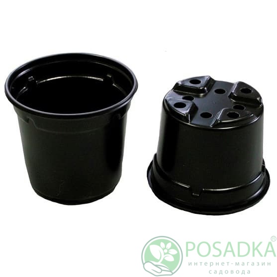 картинка Контейнер для рассады круглый: 0.9л, диаметр 13см, высота 9.8см 