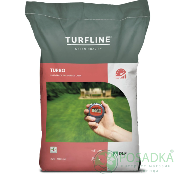 картинка Газонная трава Turfline Turbo 7.5 кг DLF Trifolium (быстрорастущая) 