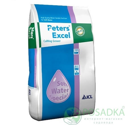 картинка Peters Exсel CalMag Grower 15-5-15-7CaO-3MgO+TE, 15кг 